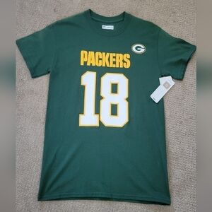 NFL Green Bay Packer Randall Cobb 18 Short Sleeve Football Shirt